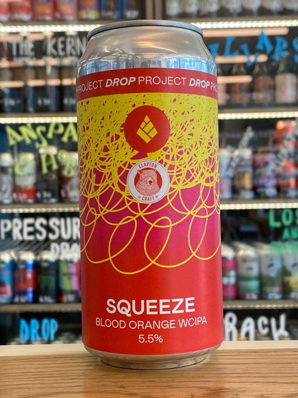 Clapton Craft x Drop Project | Squeeze | Blood Orange West Coast IPA