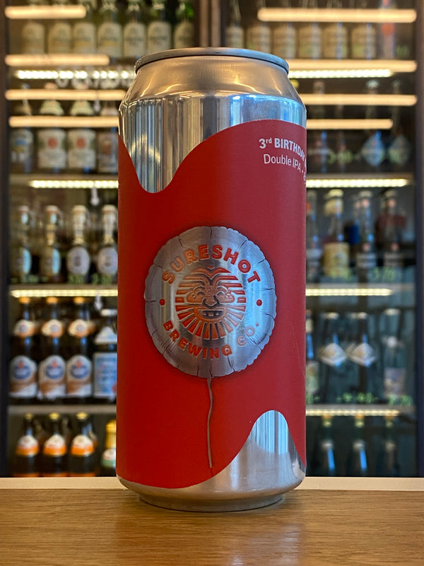 Sureshot Brewing | 3rd Birthday DIPA | New England Double IPA Last Chance! BBF 07/08