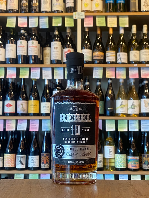 Rebel | 10 Year Single Barrel | Kentucky Straight Bourbon Whiskey