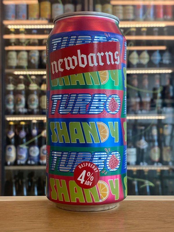 Newbarns | Turbo Shandy Raspberry | Fruited Lager Last Chance! BBF 08/10
