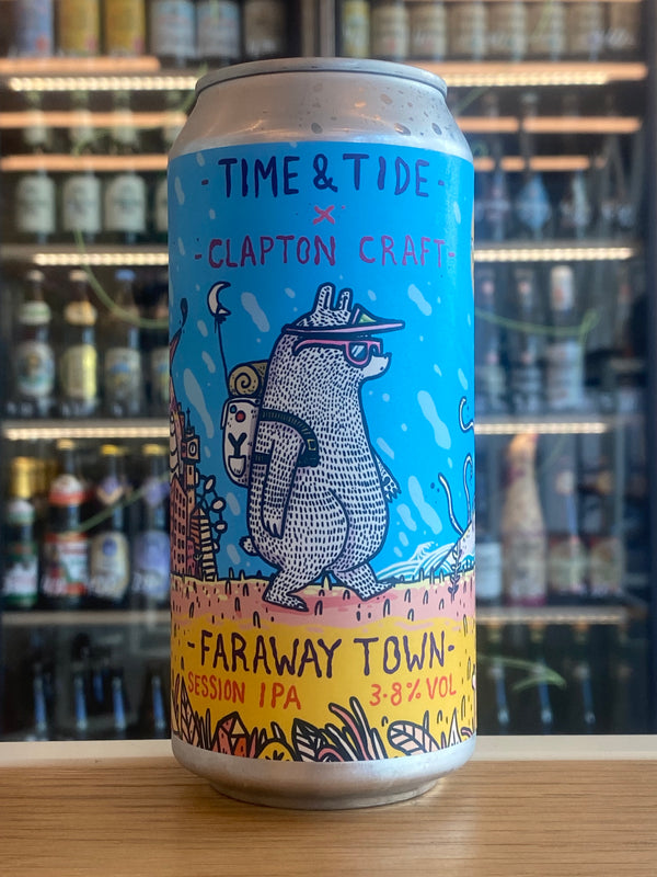 Time & Tide x Clapton Craft | Faraway Town 2025 | Juicy Session IPA
