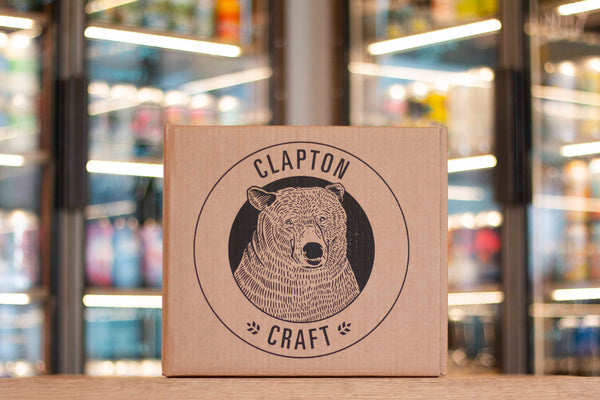 The Clapton Craft 12 Pack Gift Box of Beers + Desert Island Tote Bag