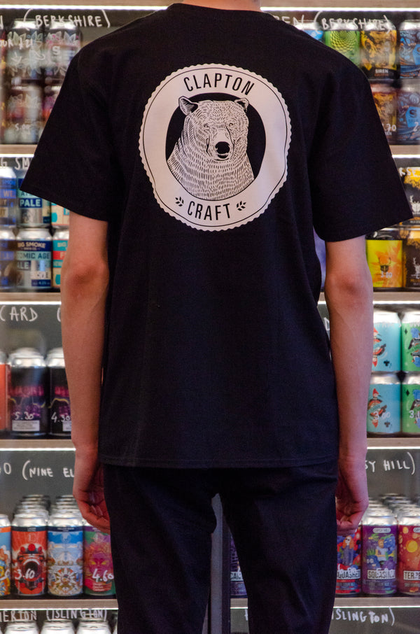 Clapton Craft Black Short Sleeve T-Shirt