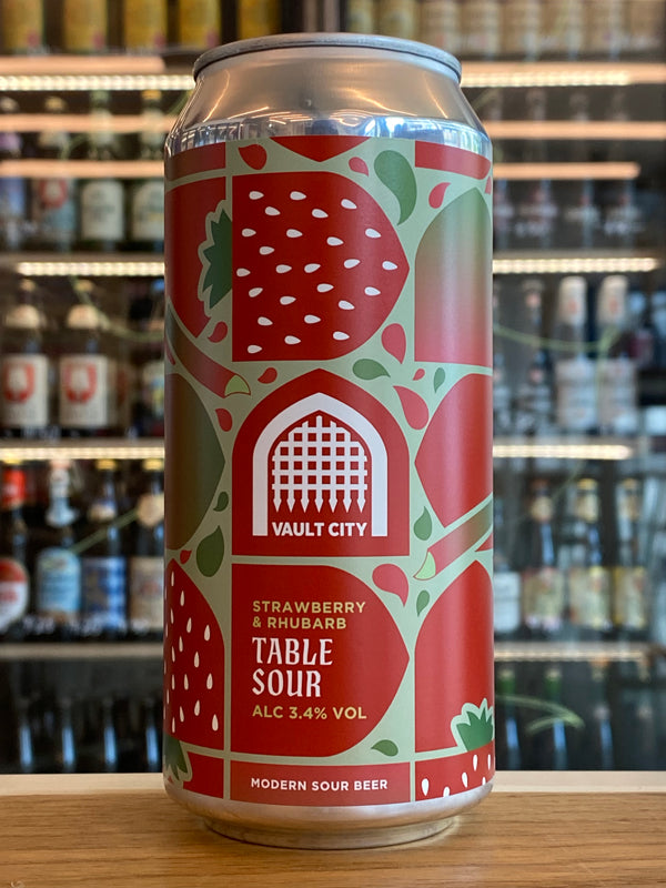 Vault City | Strawberry & Rhubarb Table Sour | Session Sour