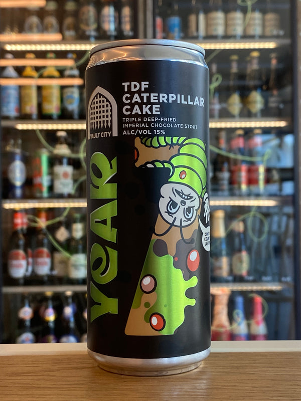 Vault City | Year 7 TDF Caterpillar Cake | Triple Deep Fried Imperial Pastry Stout