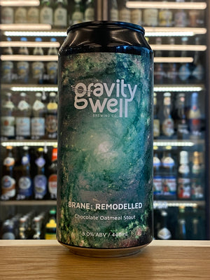 Gravity Well  Brane Remodelled  Chocolate Oatmeal Stout - Clapton Craft