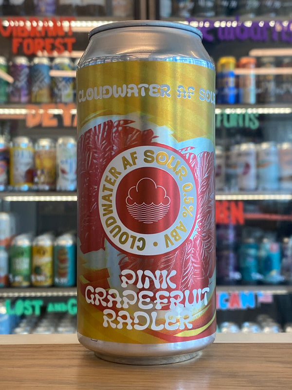 Cloudwater | Pink Grapefruit Radler | Alcohol Free