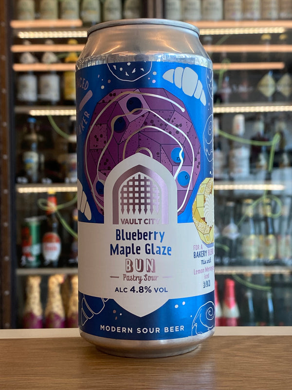 Vault City | Blueberry Maple Glaze Bun | Pastry Session Sour