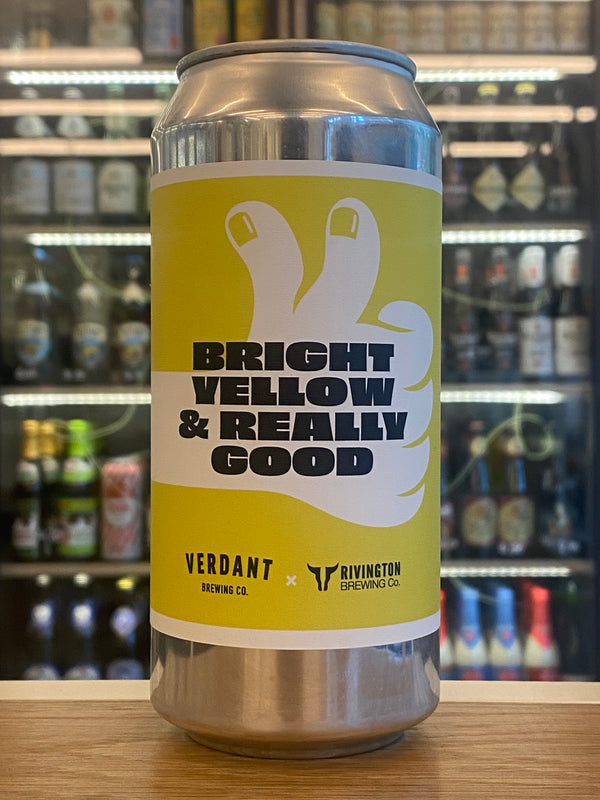 Verdant x Rivington | Bright Yellow & Really Good | IPA