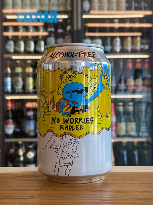 Lervig | No Worries Radler | Alcohol Free Lemon Radler