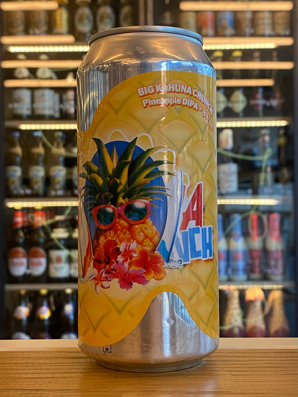 Sureshot Brewing | Big Kahuna Crunch | Pineapple DIPA