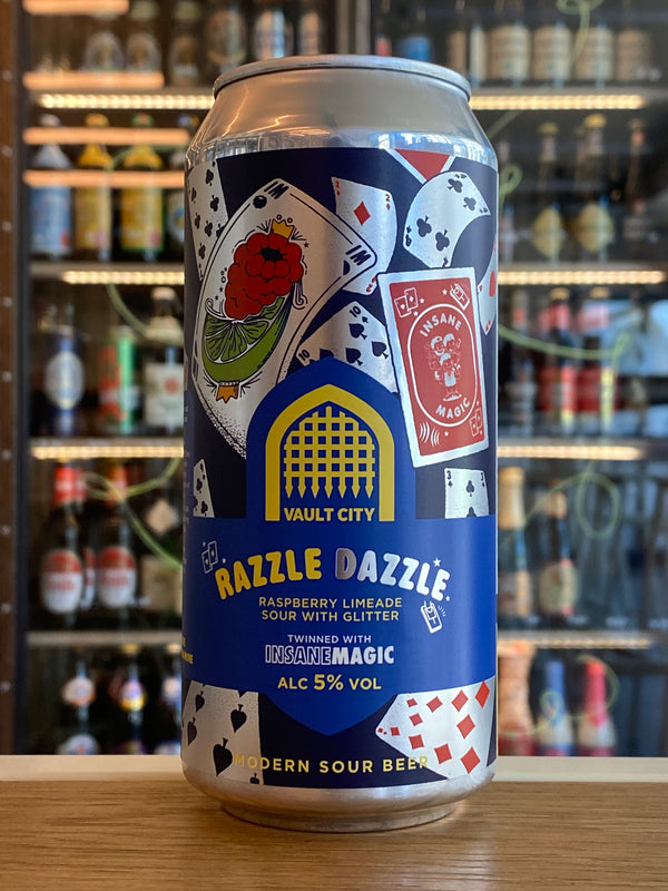 Vault City | Razzle Dazzle | Raspberry Limeade Glitter Sour