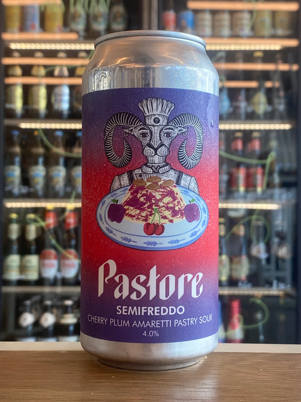 Pastore | Semifreddo | Cherry Plum Amaretti Pastry Sour