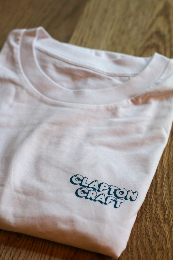 Clapton Craft | White Short Sleeve T-Shirt 2025/26