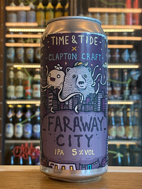 Time & Tide x Clapton Craft | Faraway City | Hazy Pale Ale