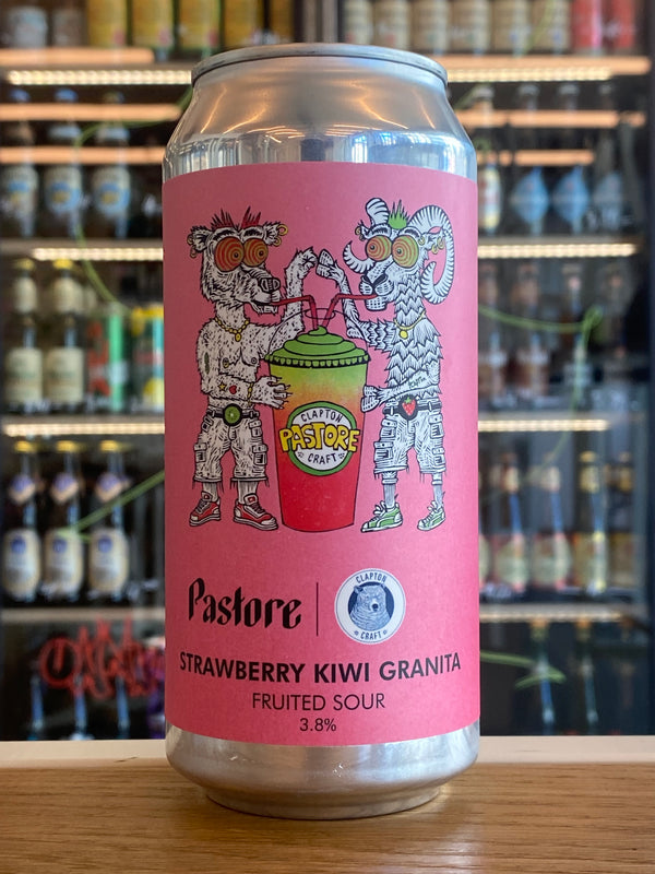 Pastore x Clapton Craft | Strawberry & Kiwi Granita | Fruited Sour