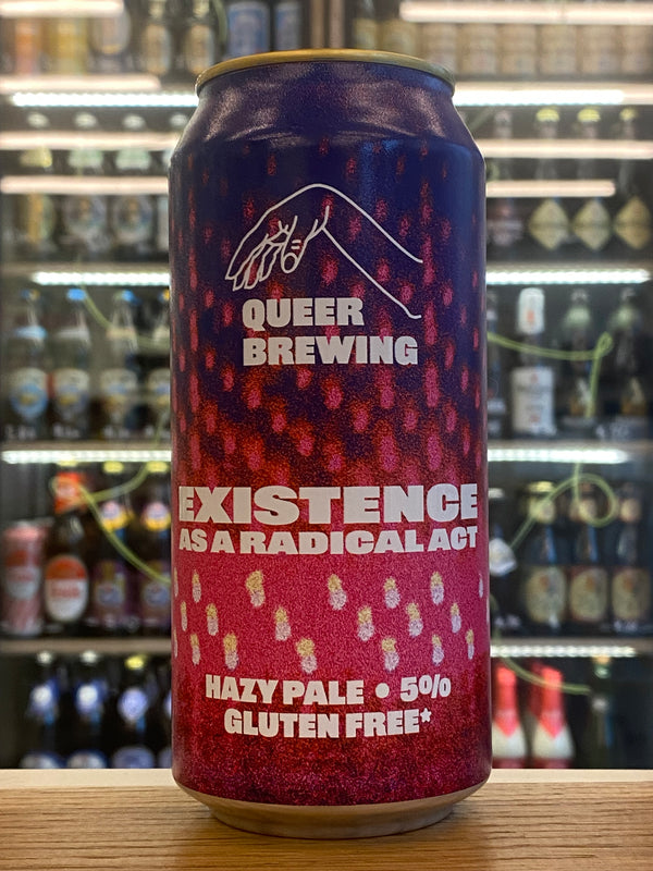 Queer Brewing | Existence As A Radical Act | Hazy Pale Ale (Gluten Free)
