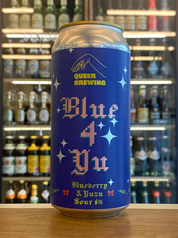 Queer Brewing | Blue 4 Yu | Blueberry & Yuzu Sour