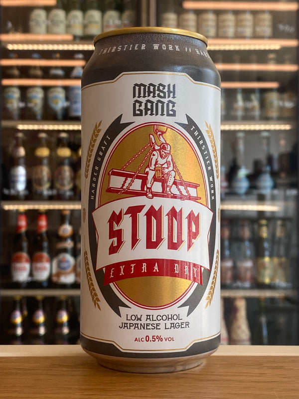 Mash Gang | Stoop Extra Dry | Low Alcohol Japanese Lager