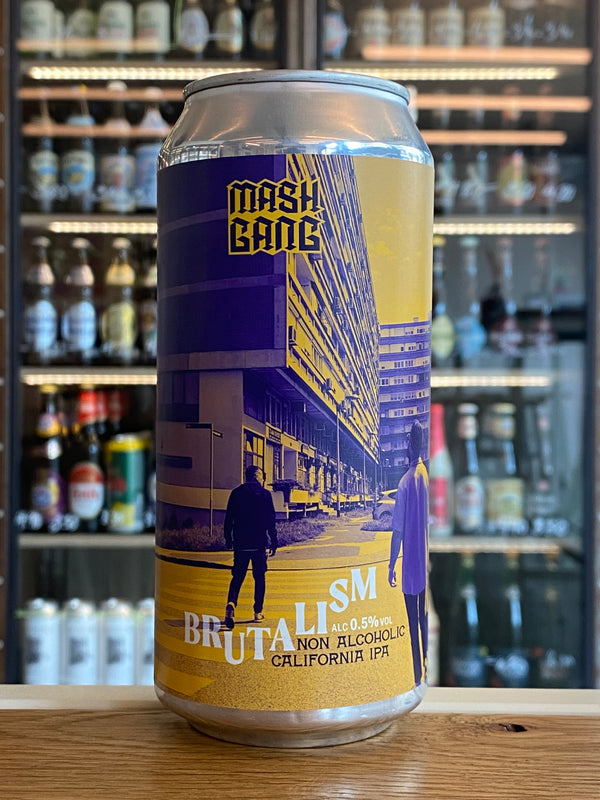 Mash Gang | Brutalism | Alcohol Free California IPA