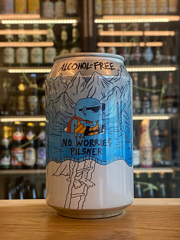 Lervig | No Worries Pilsner | Alcohol Free Lager