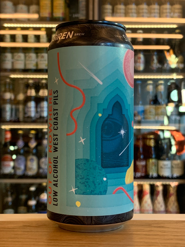 Siren x Mash Gang | Out Of Nowhere | Alcohol Free West Coast Pils Lager