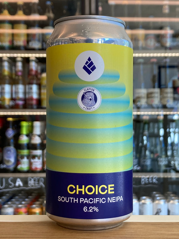 Clapton Craft x Drop Project | Choice | South Pacific NEIPA